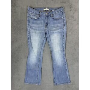 Levis Jeans Womens 8 S/C Blue Light Wash Denim 515 Bootcut Mid Rise Stretch